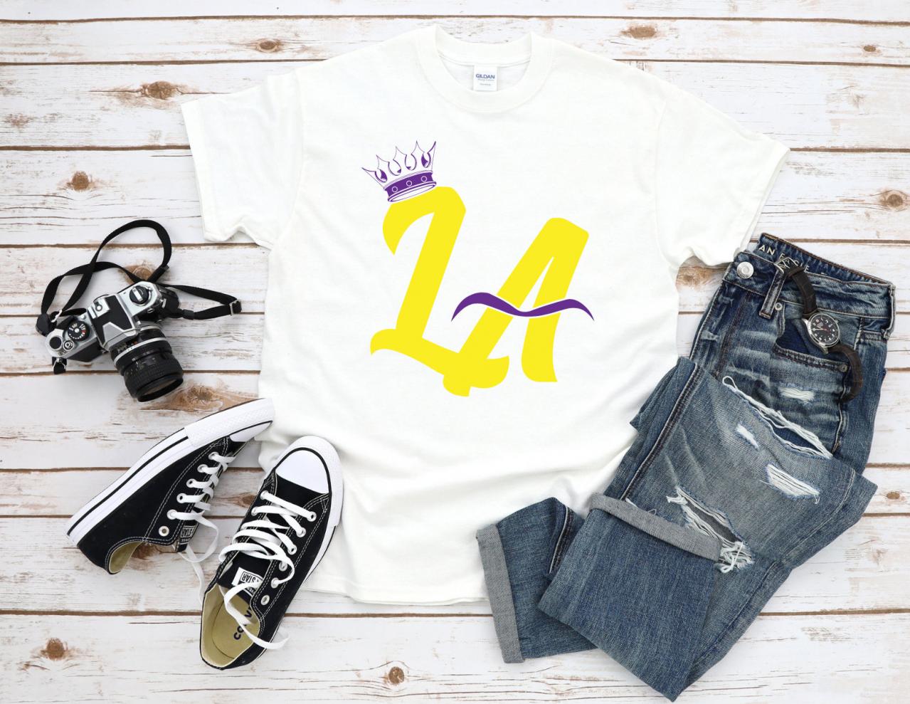 Lebron James And Anthony Davis Shirt, Bron And Ad, Bron And Brow, King And Brow, Los Angeles Lakers Inspired Tshirt, La