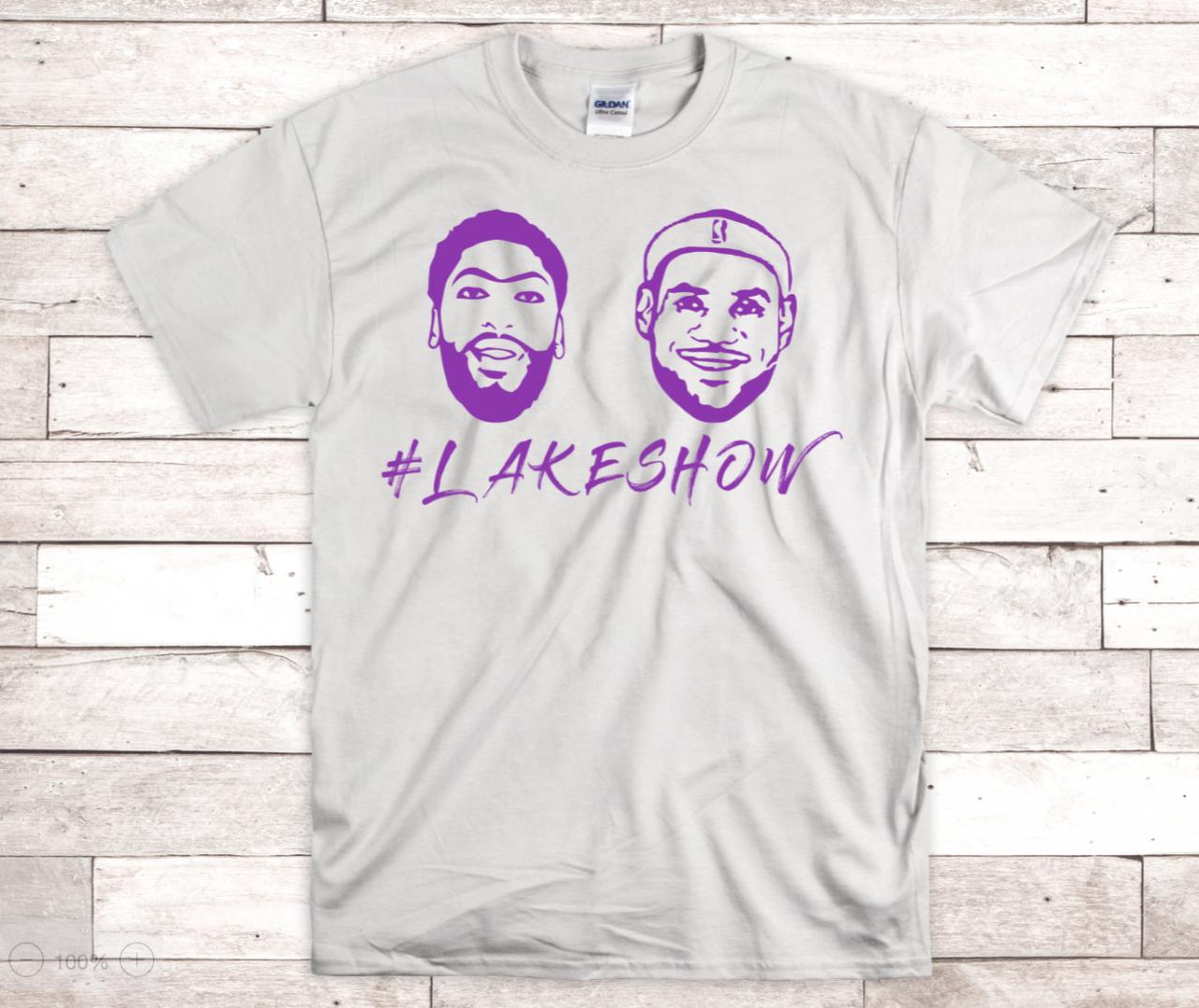 Anthony Davis And Lebron James Shirt - Ad And Lbj Shirt - Lakers Shirt - Lakeshow Shirt - Anthony Davis Shirt - Lakers Shirt