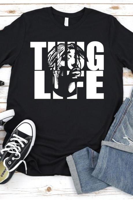 Thug Life Shirt, Tupac Shirt, 2Pac, Thug Life Tupac, 2Pac Thug Life, West Coast, Hip Hop, Music, Tupac Shakur