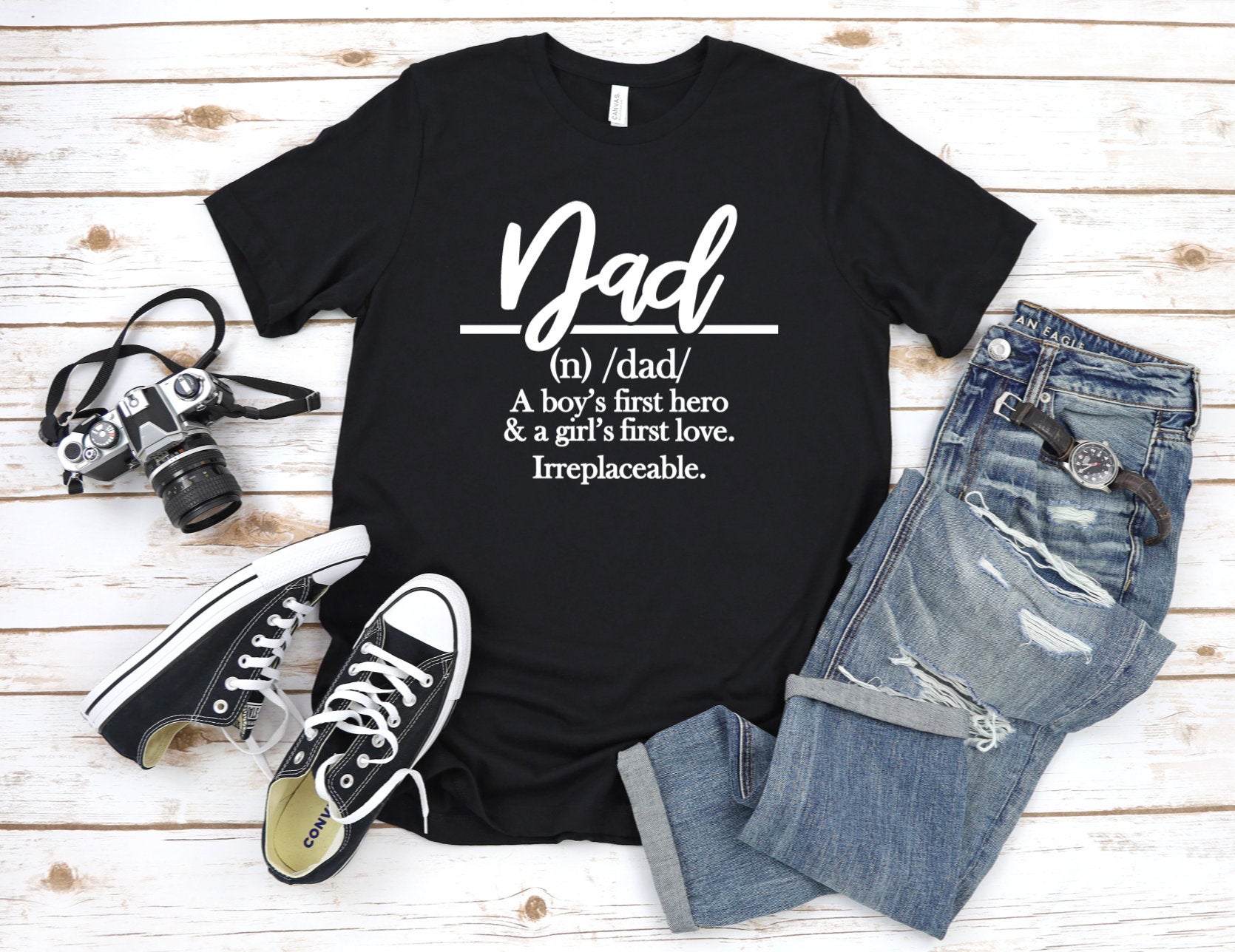 Girl Dad Definition T-Shirt